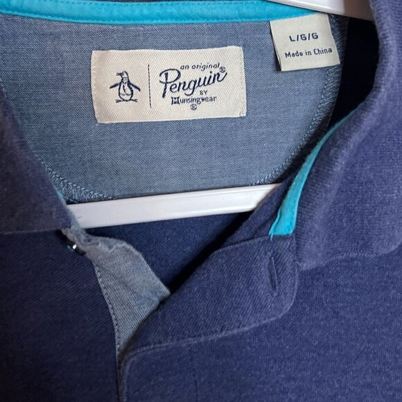 Original Penguin Classic Fit Men's Polo Shirt Size L - Picture 2 of 5